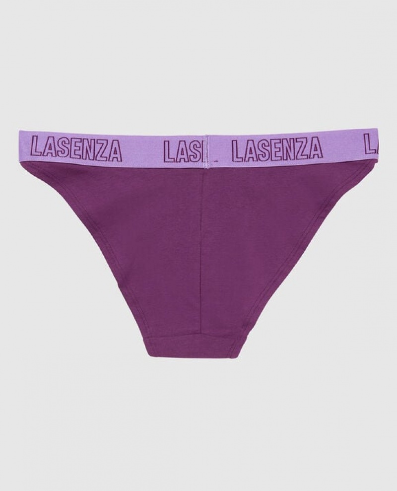 Ropa Interior La Senza High Leg Cheeky Panty Mujer Moradas | 4bEu8zq0